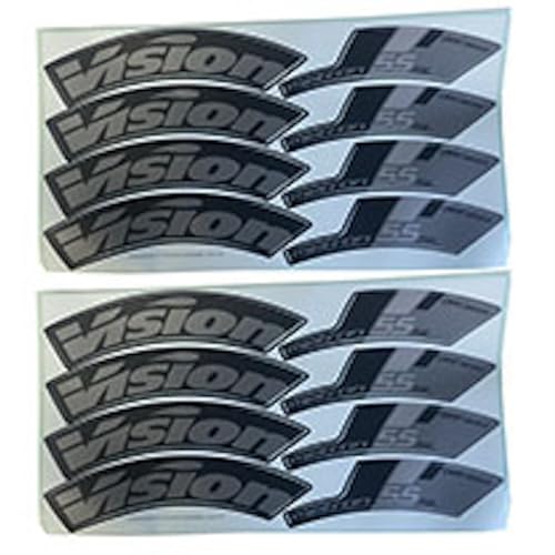 Vision 75200348000000 Rim StickersRim METRON 55 SL DB Tub 1bk