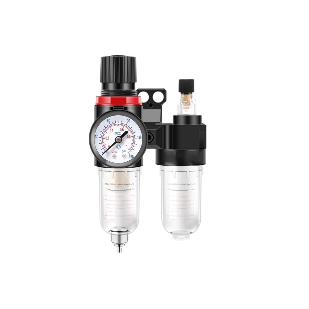Regulador de presión AFR2000 con filtro separador de aceite y agua de 4mm