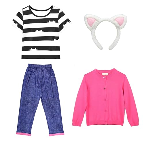 Disfraz Completo Para Niñas Con Leggings Y Chaqueta miniatura 1