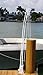 Mooring Whips DualSystem boats over 35'.4-solid fiberglass poles 14' x 1