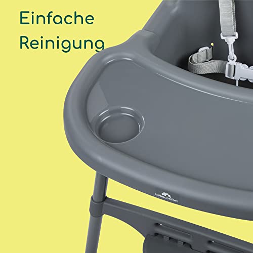 Bebeconfort Meely 2-in-1 Verstellbarer Hochstuhl, 0–15 kg, Dark Grey – Ansicht 4