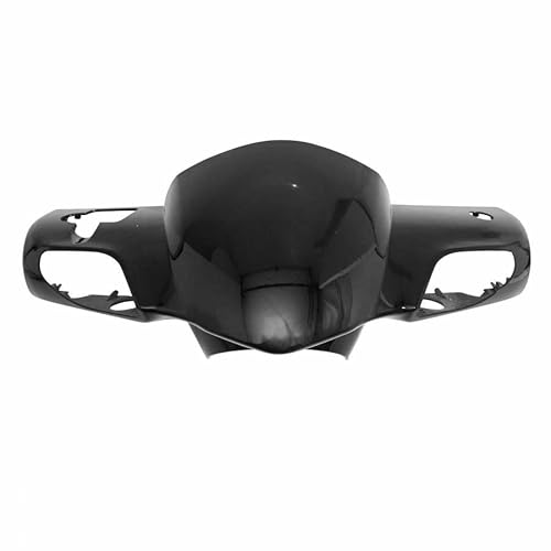 Piaggio Carenage-Abdeckung für Lenker vorne Scoot Origine 50 Typhoon 2011 + Aprilia 50 SR Motard 2011+ schwarz 94-6574700090-