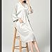 BERHUTJ Salon Waterproof Hairdressing Robe Barber Shop Customer Hair Dyeing Clothes Beauty SPA Gown Hairdresser Kimono Smock(E)