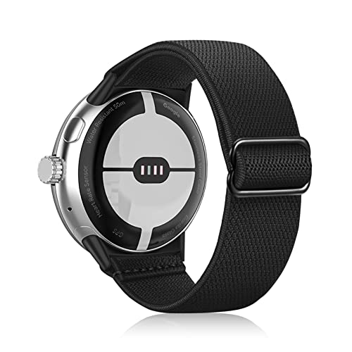 Fintie Pulseiras elásticas compatíveis com Google Pixel Watch 2/Google Pixel Watch, pulseira esporti