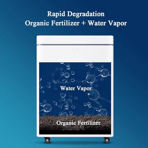 Composter, Compost Bin, 300W APP Controlled Food Cycler with 20L Capacity - Food Waste Dryer, Low Noise and Quiet, Convert Rubbish into Compost - Image 5