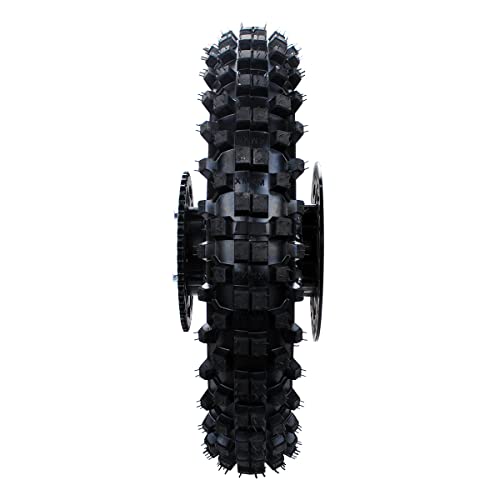 image for YLQYYH Rim tube tire 80/100-12 3.00-12 12-15MM axle 12