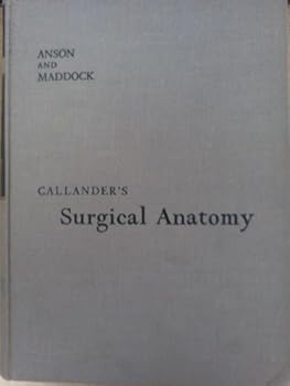Hardcover Callander's Surgical Anatomy Book