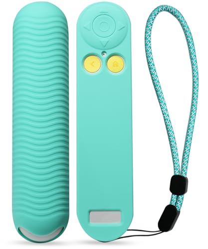 Image of Upgraded, Silicone Remote Cover for Nex Playground Game System with Premium Lanyard (Creamy Green)