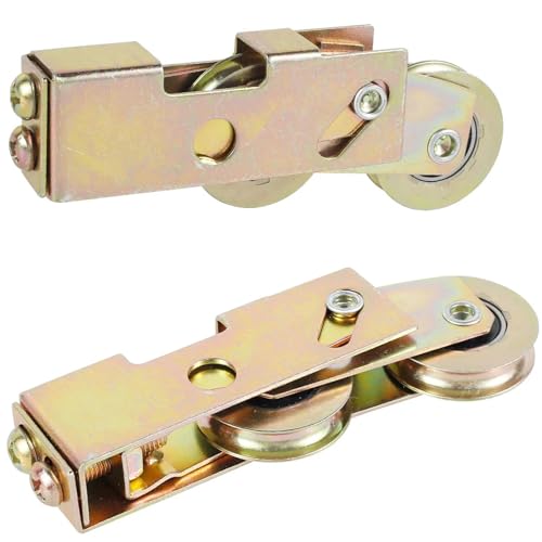 Galet fenêtre coulissante poulie quincaillerie 1-1/4 po - 2pcs