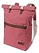 Produktbild MELAWEAR Ansvar I Rucksack Roll Top aus Bio Baumwoll Canvas - Hochwertiger Damen & Herren Vintage Tagesrucksack aus 100% nachhaltigen Materialien - GOTS & Fairtrade, Farbe:altrosa