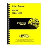 All States Operator's Manual fits John Deere 1020 2020 2020