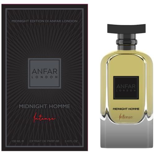 Anfar London Midnigth Uomo Intense by Anfar for Men - 3,4 oz Estratto Di Profumo Spray
