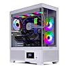 Skytech Gaming Azure 3 Plus Gaming PC, AMD Ryzen 7 7800X3D 4.2GHz, NVIDIA RTX 5080 16GB, 1TB Gen4 NVMe SSD, 32GB DDR5 RAM 6000, 850W Gold ATX 3 PSU, 360 ARGB AIO, Wi-Fi, Win 11, escritorio