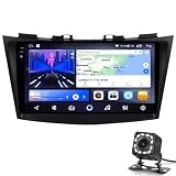 Android 13 Auto Radio Per Suzuki Swift 2010-2015 Con Automobile Wireless E Auto Android, Stereo Per Auto A Touch Screen Ips Da 9 Pollici Con Gps Bluetooth Fm/rds Tackup Camera Wifi (Color:WIFI 1G+32G)