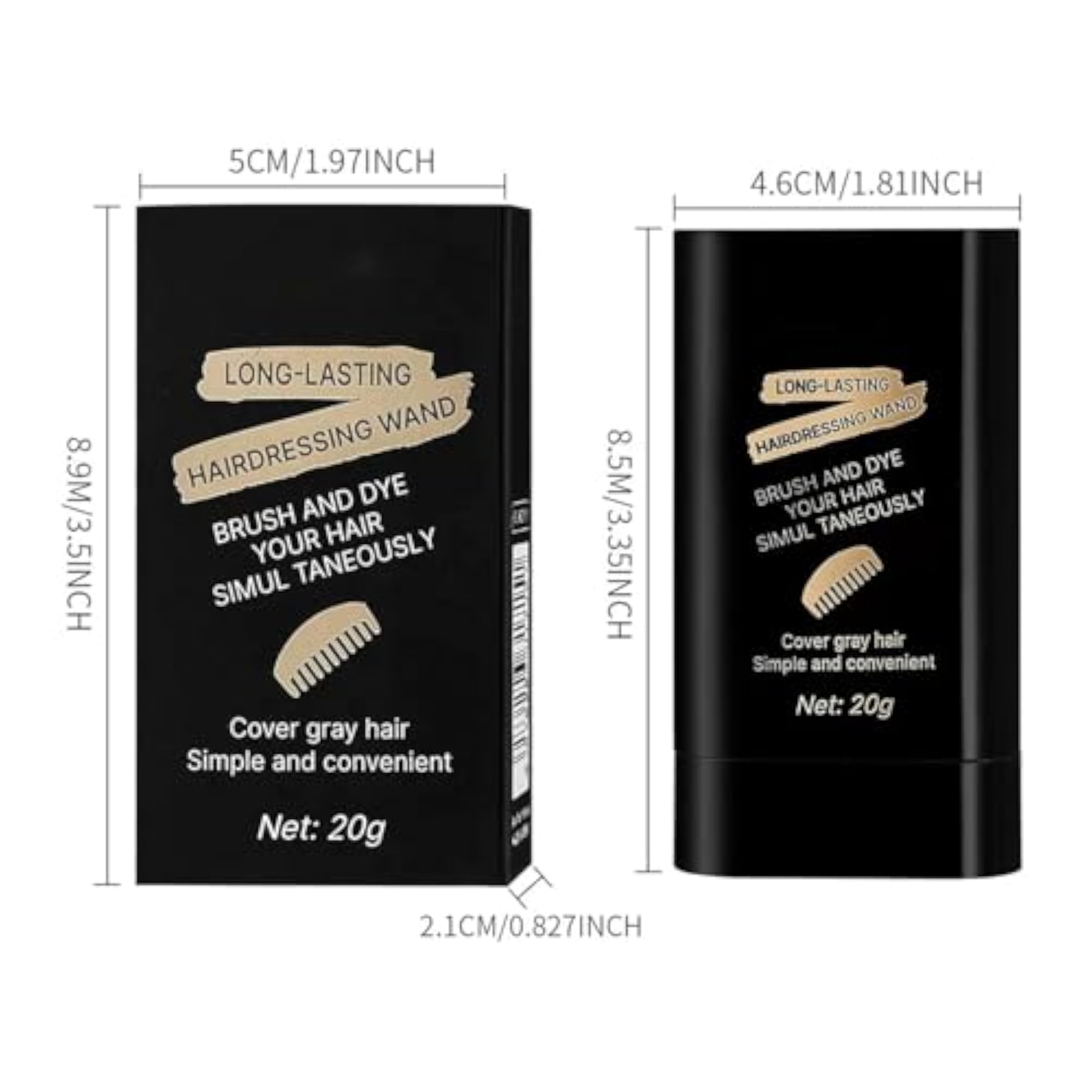 Hair Color Stick for White Hair Coverage