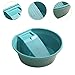 Llazsybz Household Washboard, Laundry Tub, Cleaning Basin, Portable Hand-washing Pants, Green