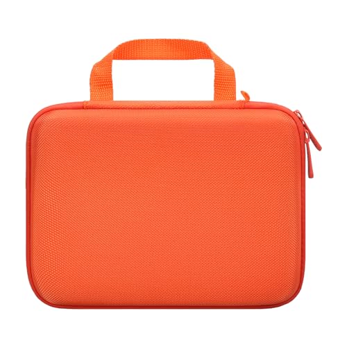 BOVKE Travel Case Hard EVA Shockproof Carrying Case Storage Travel Bag Protective Pouch Box, Coral Red