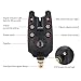 Lixada Fishing Bite Alarm,Sensitive Fishing Bite Alert Sound Alarm Sensitively,Fishing Bite Indicators with LED Lights for Daytime/Night Carp Fishing Outdoor