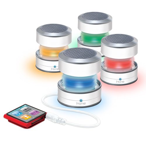 IHome Mini Speaker Mini Parlante con Led Cambio