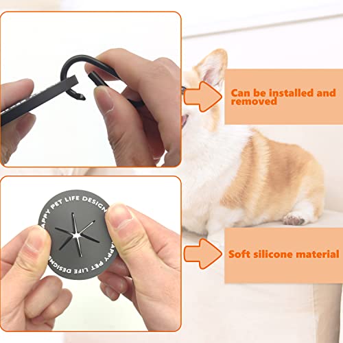 Hundekotbeutelhalter, Kotbeutelhalter mit Karabiner-Clip, Hände frei Poop Bag Carrier für Leine Haustierkotbeutelspender für Hundespaziergänge Fahrradzubehör E9GBDTLQ