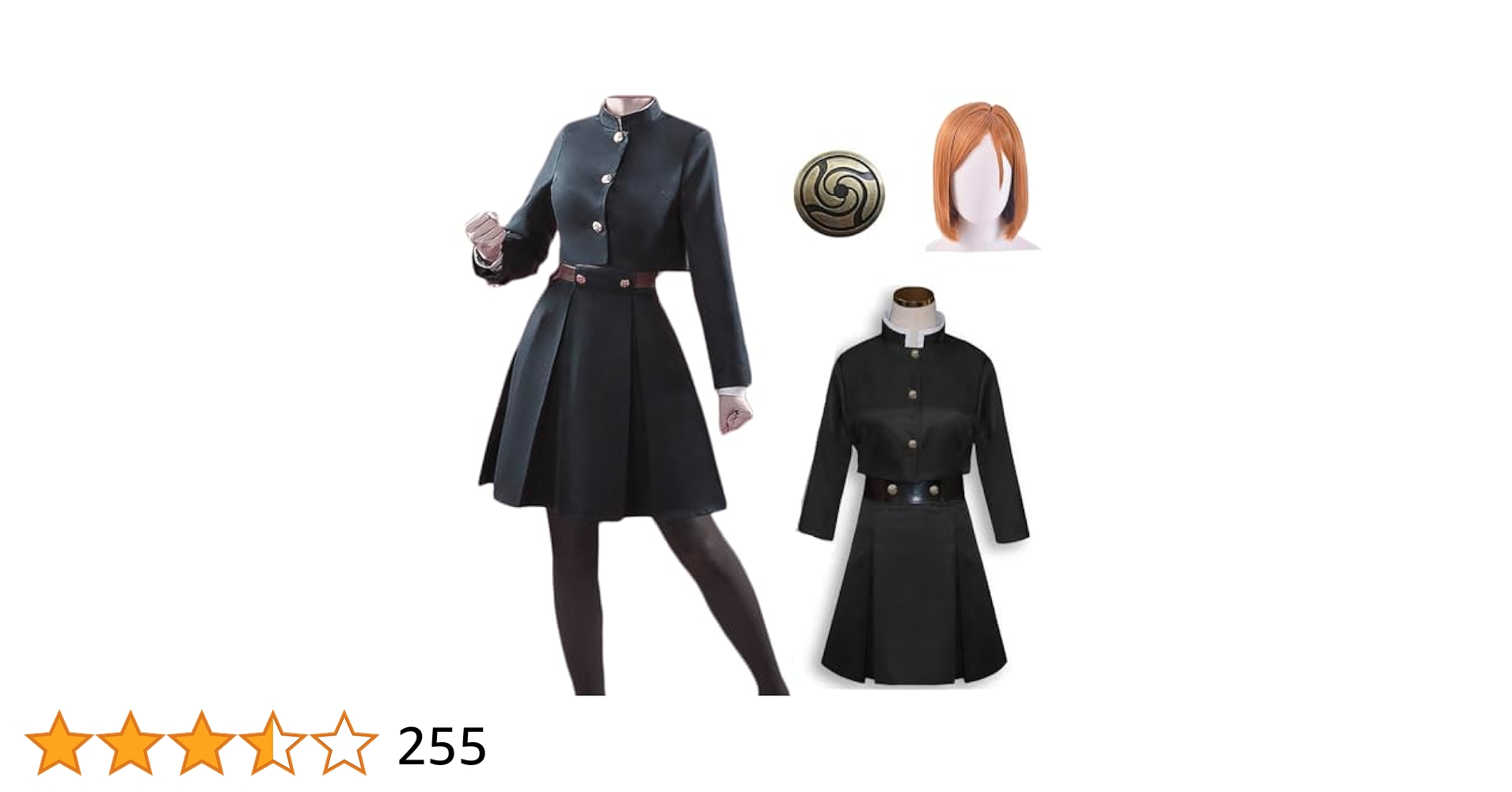 Amazon.co.jp: MOMOcos 呪術廻戦 コスプレ衣装【ウィッグ付き
