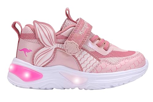 KangaROOS K SLG Bora EV   Zapatillas Deportivas, Color Rosa Helada/Rosa pálido, Talla 35 EU, Rosa Frost Dusty Rose, 35 EU