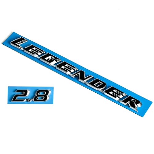 Image of KMH Logo Emblem Plate (LEGENDER 2.8) Rear Logo for Toyota FORTUNER 2020