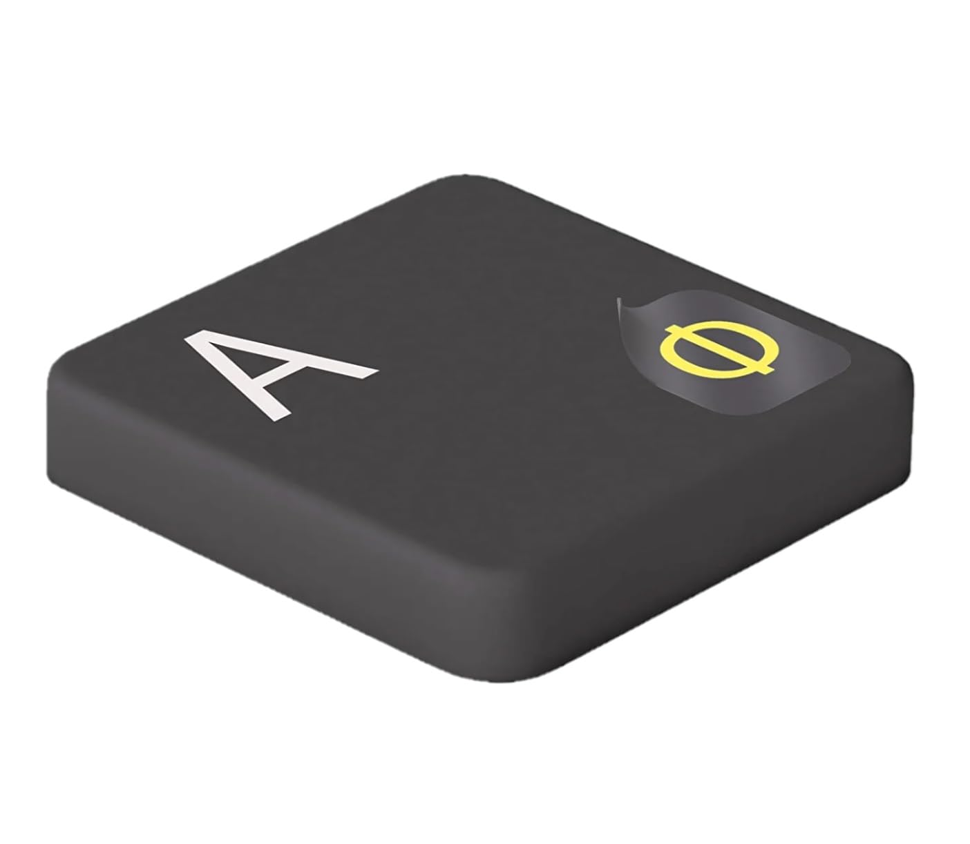 hoopomania RUSSISCHE Tastatur Aufkleber [gelb - 5x6mm] russische Tastatur Sticker für Laptop und PC