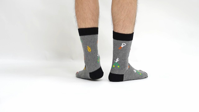 Chaussettes Unisexe Rigolotes Humour 39-46 Coton 2025 Pas Cher