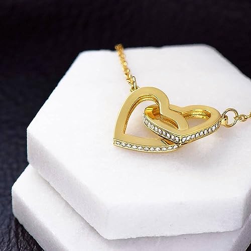 Yametee Personalized To My Mommy Necklace Heart Feet Baby First Time for Pregnant Mom Happy 1st Mothers Day Customized Gift Box and Message Card4