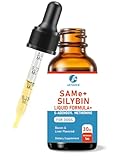 SAMEe for Dogs 500mg Liquid Drops with Silybin – Bacon Liver Flavored Liver Support Supplement for Dogs – S-Adenosyl Methionine & Milk Thistle Extract – 30ml (1oz)