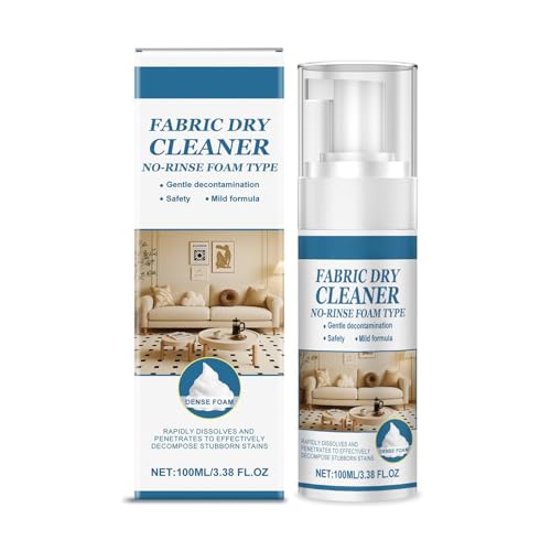 Vroomoto Limpiador de Sofás de Tela, Quitamanchas Eficaz, Espuma Suave, 3 uds., para Tapicería, Almohada sofá (100ml*3)