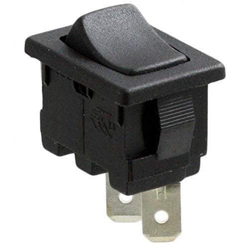 H8601VBBB, Switch - Rocker - SPST - 16A - 250VAC - Black (10 Items)