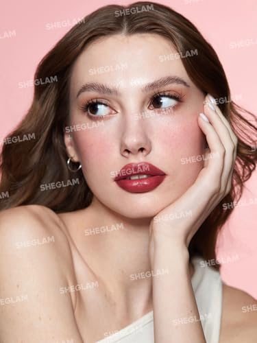 Image of SHEGLAM Glam 101 Sheer Tinted Glossy Lip Liner and Long Lasting Lipstick Set Makeup-Blueberry Jam