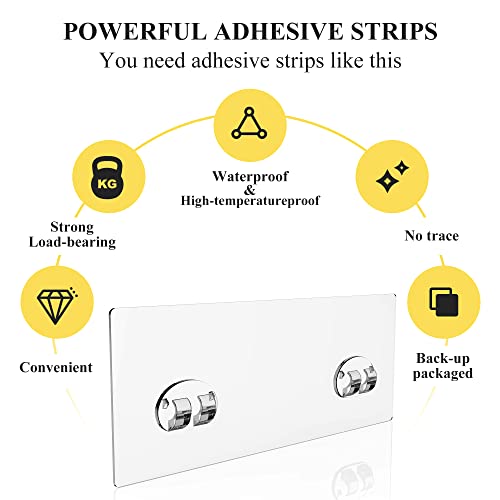 Nieifi 2 Pack Adhesive Corner Shower Caddy Shelf Organizer Rack With Hooks, Rustproof Shower Shelf Basket For Inside Shower, Bathroom, Kitchen, Black #TOP5