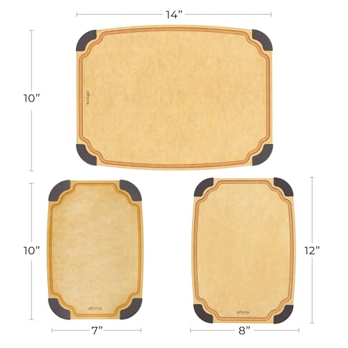 Juego de 3 Tablas de Cortar Rectangulares Elihome miniatura 5