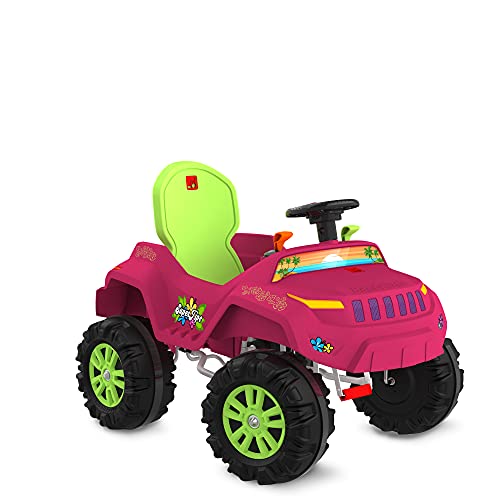 Superjipe Reclinavel Passeio & Pedal (Pink), Bandeirante, Pink