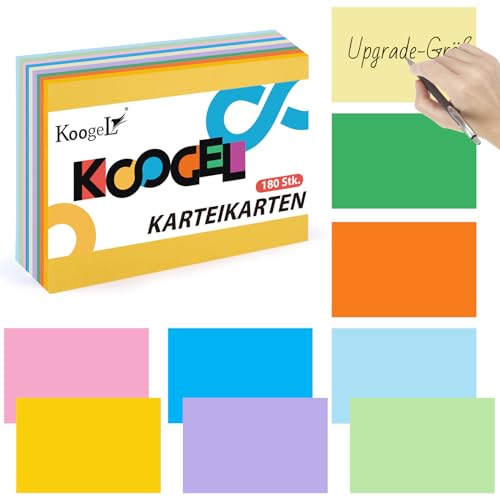 Concord Karteikarten Blanko – 127 X 76 Mm, 100 Stück, Weiß