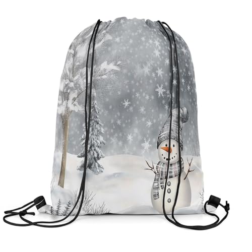 Feelyou Christmas Drawstring Backpack 13