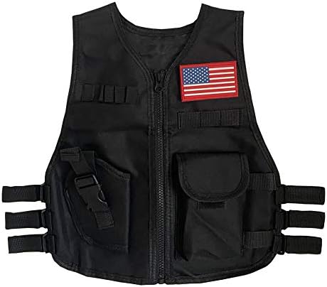 Gskids Tactical Vest Children Adjustable Outdoor Clothing