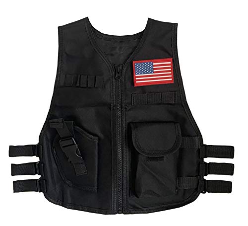 Gskids Tactical Vest Children Adjustable Outdoor Clothing #TOP1
