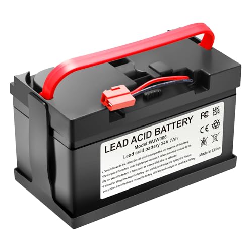 Tnvodejo 24V 7A Lead Acid Power Wheels Battery Huffy Torex UTV 24v ride on toys Replacement Battery Child Kids Ride On Car Compatible