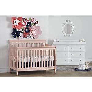 Suite Bebe Riley 4 in 1 Convertible Crib Coral Finish