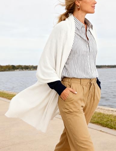 EsheSy Women's Shawl Wrap Open Front Poncho Sweater Ribbed Hem Loose Shrug Cardigan Knit Scarf Travel Cover ups3