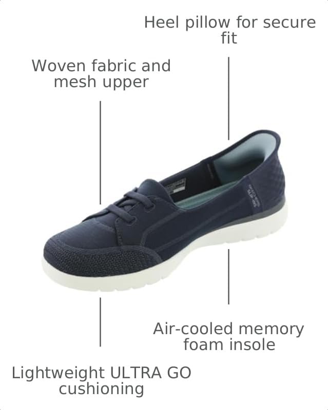 Image of Skechers Women's Hands Free Slip-ins: On-The-Go Flex Radiant-Dreaming Loafer Flat