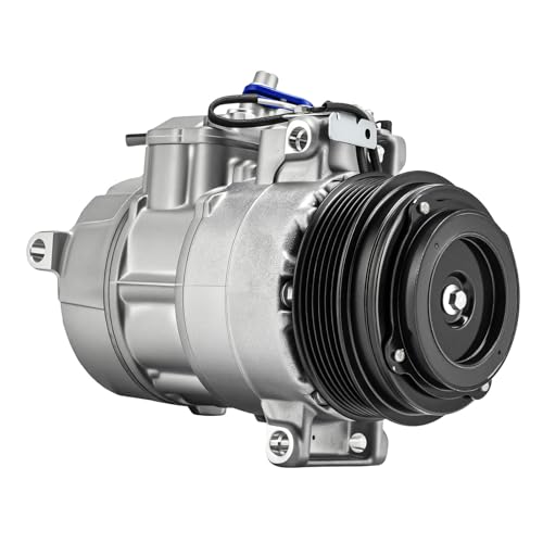 Image of PHILTOP Air Conditioner AC Compressor with Clutch Replacement for Mercedes-Benz ML350 2013-2014 3.5L, Mercedes-Benz E350 2014, Mercedes-Benz GLK350 2013, Mercedes-Benz E350 2013 3.5L