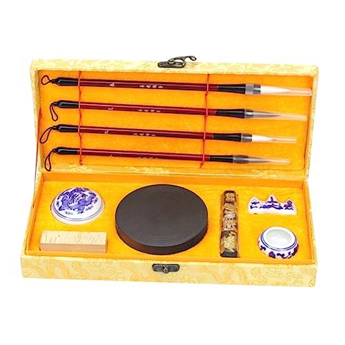 Coffret kit écriture chinoise 4 trésors à offrir aux passionnés d'Asie
