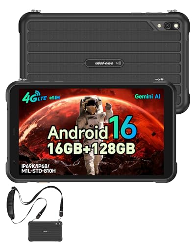 RugKing Pad Pro Rugged Tablet for Camping 8.68 16GB+128GB/2TB Android 16
