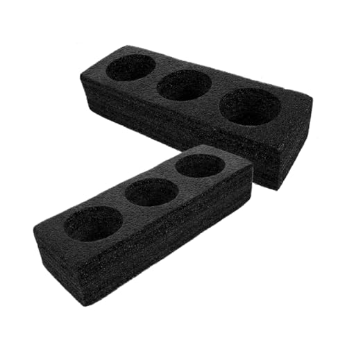 KICHOUSE 2pcs Drink Carry Holder Tray Takeout Cup Holder for Beverages Design for Transport Pearl Material for Tea and More