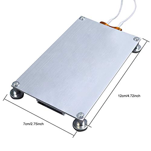 PTC Heizung Lötplatte, 400W PTC Konstante Temperatur Heizplatte, Heizplatte LED Entferner Chip Schweißstation für LED Reparatur DIY Labor